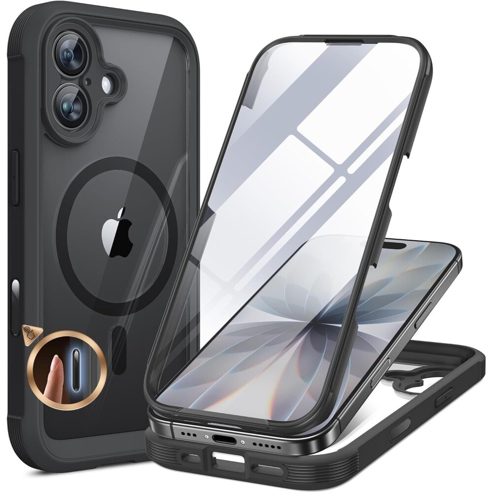 Miracase for iPhone 17 Case 6.3'', FullBody Bumper Military Drop Protection O...